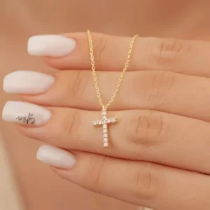 Collier femme doré