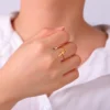 Bague croix