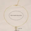 Collier femme doré