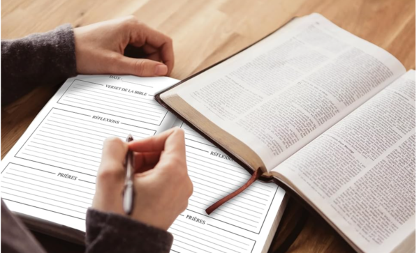 Carnet de Prières: Un livret pour y rédiger vos prières, vos réflexions au sujet des versets de la Bible et de vos expériences. Broché – 13 avril 2020