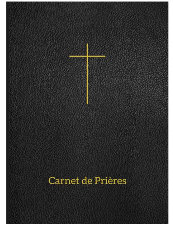 Carnet de Prières: Livret homme pour écrire ses pensées, prières et verset du jour - 100 pages - Dim 17,78 cm x 25,4 cm Broché – 7 février 2020