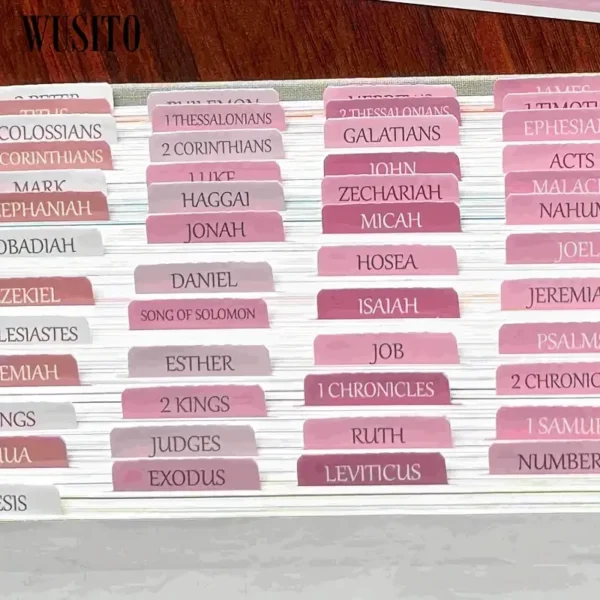 Onglets Bibliques