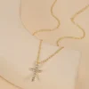 Collier femme doré