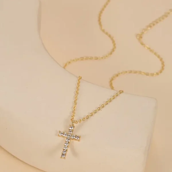 Collier femme doré