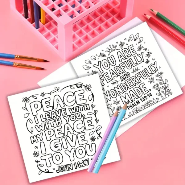 Cahier de coloriage sur thème Biblique