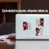 Autocollant femme de prière