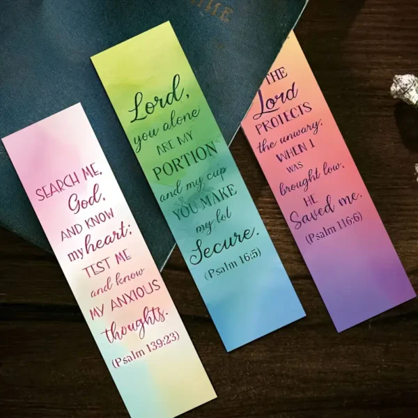 marque-pages d'étude biblique