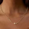 Collier et Bracelet Croix Minimaliste