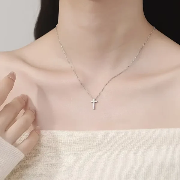 Collier argenté femme