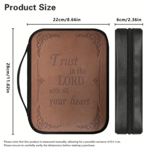Couverture de la Bible en simili cuir