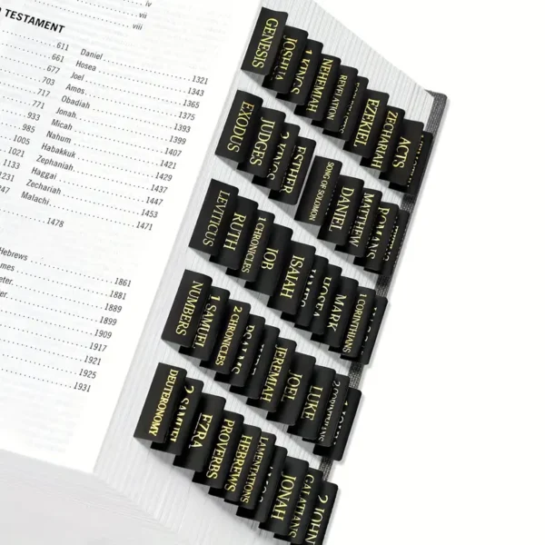 Autocollants de Tabulations Bibliques