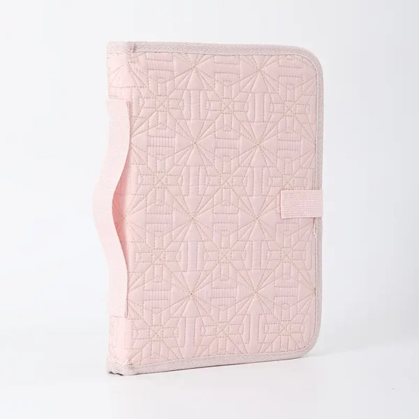 Élégante couverture de Bible ROSE