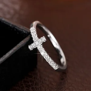 Bague minimaliste doigt fin femme taille 7