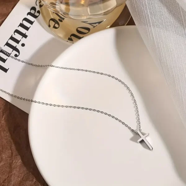 Collier argenté femme