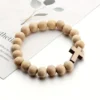 Bracelet Croix en Perles
