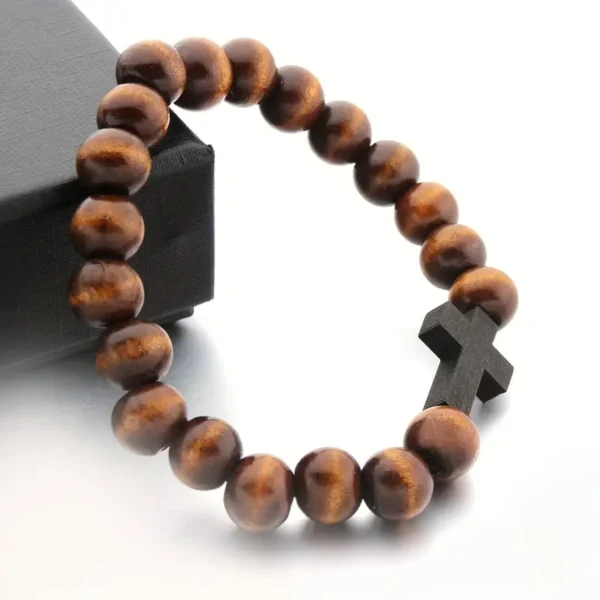 Bracelet Croix en Perles
