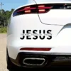 Autocollant décoration chrétienne pour voiture 