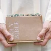 Onglets de la Bible Française à Grand Caractère avec Motif Floral