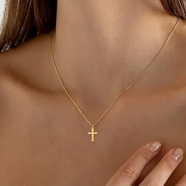 Collier Pendentif Croix